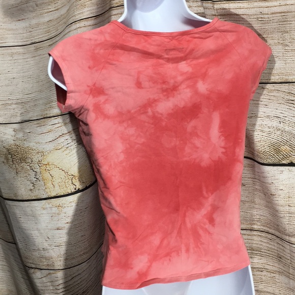 Armani Jeans AJ tee size 8 pink designer - Picture 4 of 7